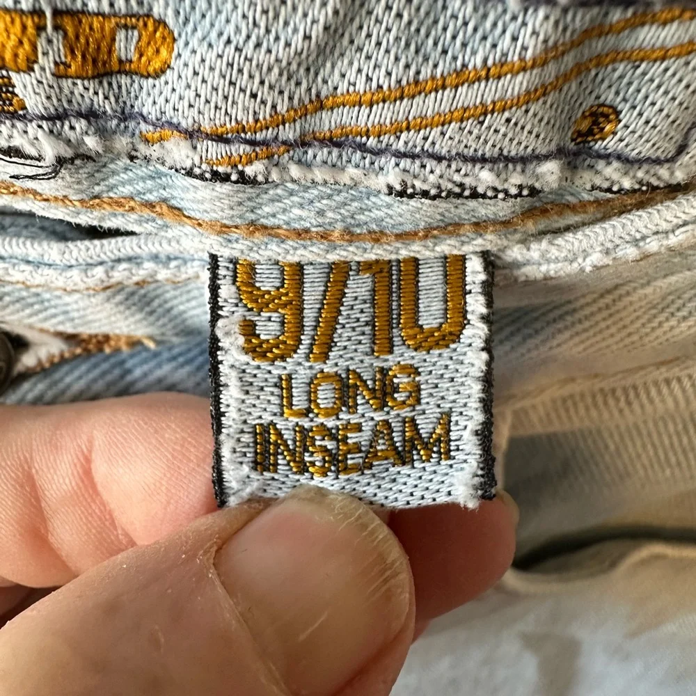 👖 Marithé + François Girbaud Vintage Stone Wash Denim Capri Jeans 9/10 Long